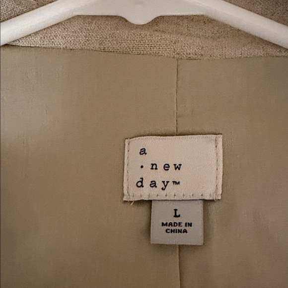 a new day Light Beige Single-Button Women's Blazer - Picture 2 of 2